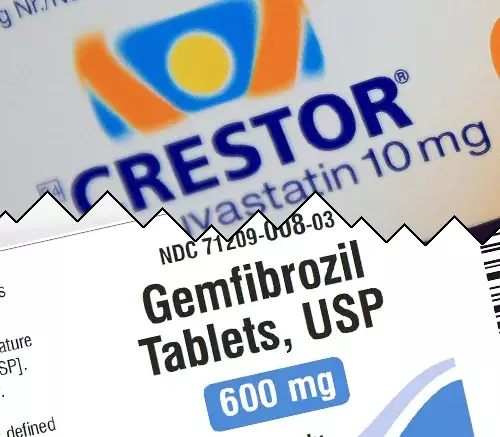 Crestor contre Gemfibrozil
