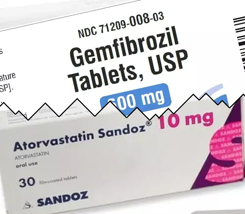 Gemfibrozil contre Atorvastatine