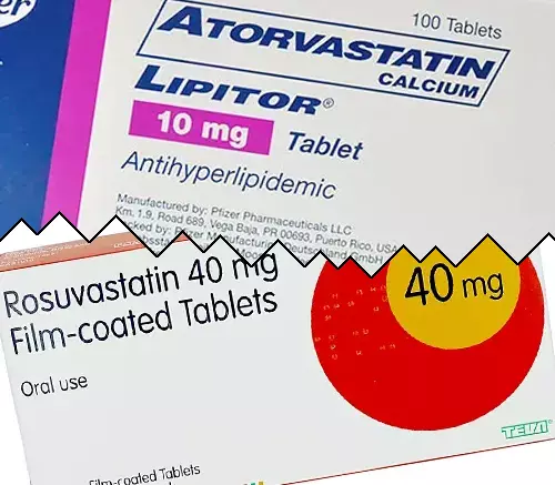 Lipitor contre Rosuvastatine