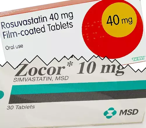 Rosuvastatine contre Zocor